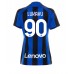 Cheap Inter Milan Romelu Lukaku #90 Home Football Shirt Women 2022-23 Short Sleeve